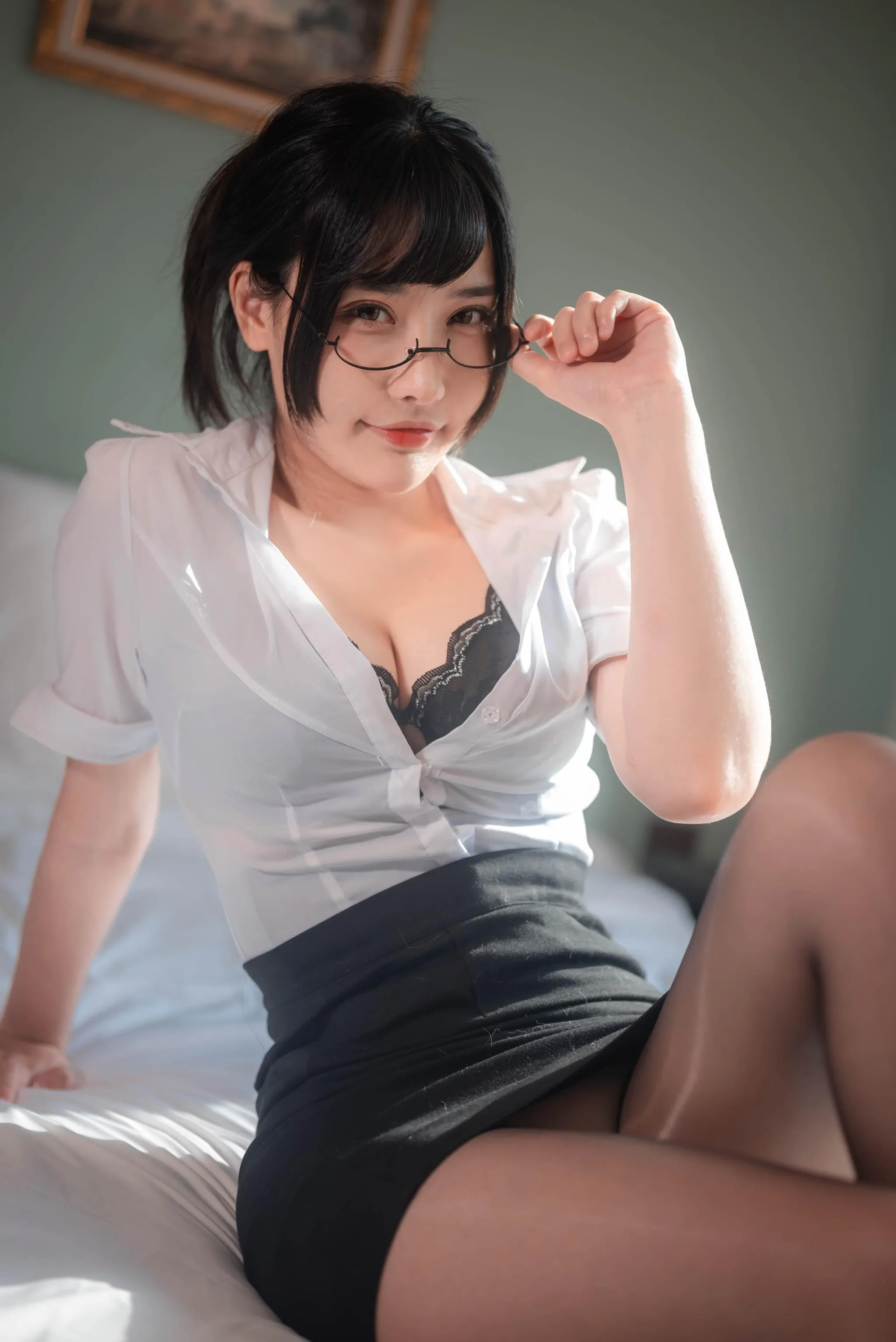 糖果果Candy – NO.07 室内ol [102P]插图9